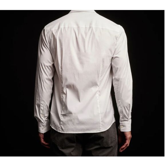 James Perse Mens Button up Shirt  size 4 XL MATTE STRETCH POPLIN DRESS SHIRT - Picture 4 of 10